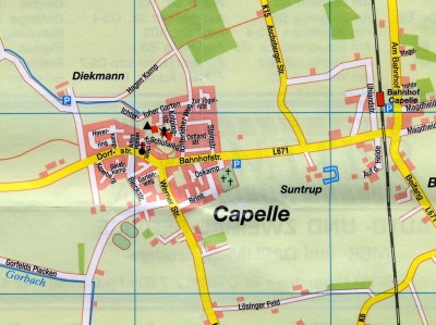 Übersichtskarte von Capelle